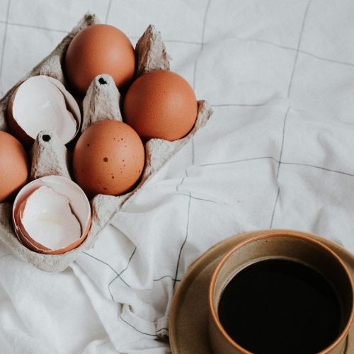 Traditional Swedish egg coffee
