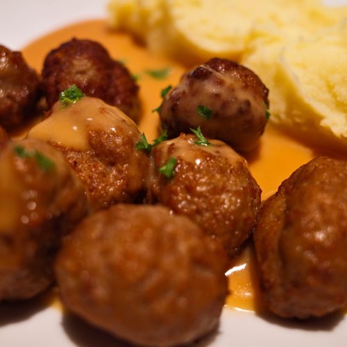 Traditional Swedish Meatballs